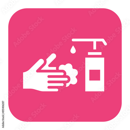 Handwashing icon vector image. Can be used for Tuberculosis.