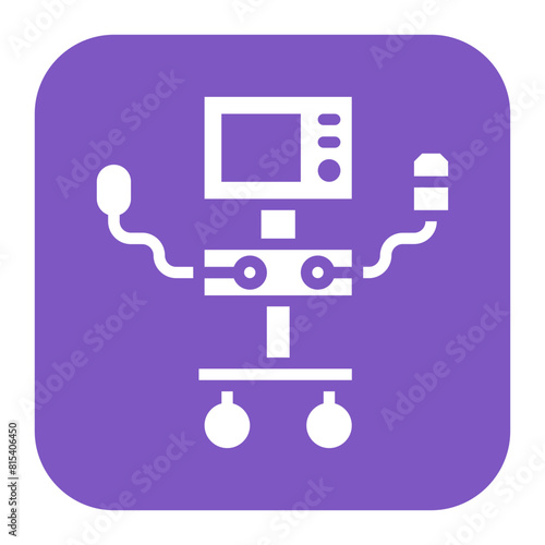 Ventilator icon vector image. Can be used for Tuberculosis.