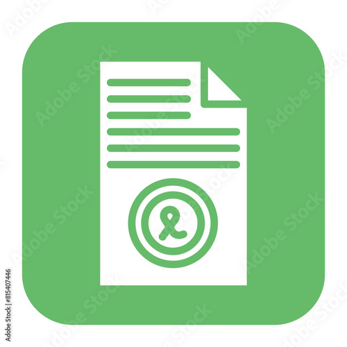 Affidavit icon vector image. Can be used for Legal Services.