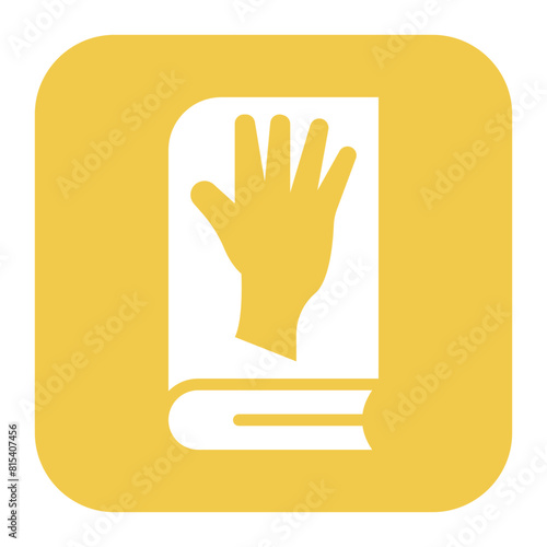 Oath icon vector image. Can be used for Legal Services.