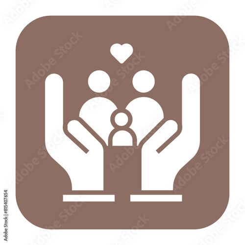 Family icon vector image. Can be used for Vacation Planning.