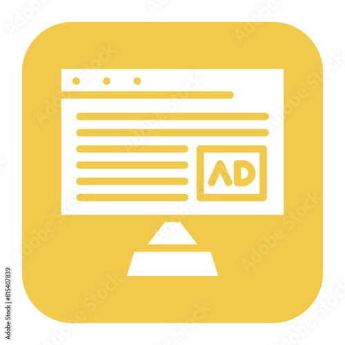 Banner icon vector image. Can be used for Protesting and Civil Disobedience.