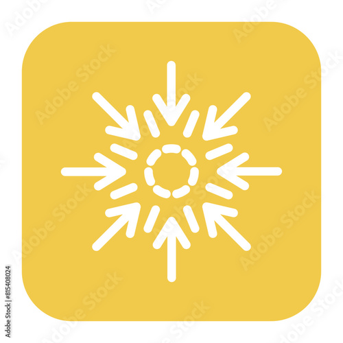 Impact icon vector image. Can be used for Protesting and Civil Disobedience.
