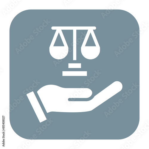 Law icon vector image. Can be used for Protesting and Civil Disobedience.