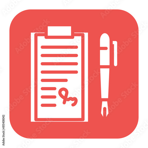 Petition icon vector image. Can be used for Protesting and Civil Disobedience.