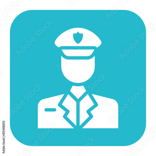 Police icon vector image. Can be used for Protesting and Civil Disobedience.