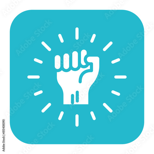Revolution icon vector image. Can be used for Protesting and Civil Disobedience.