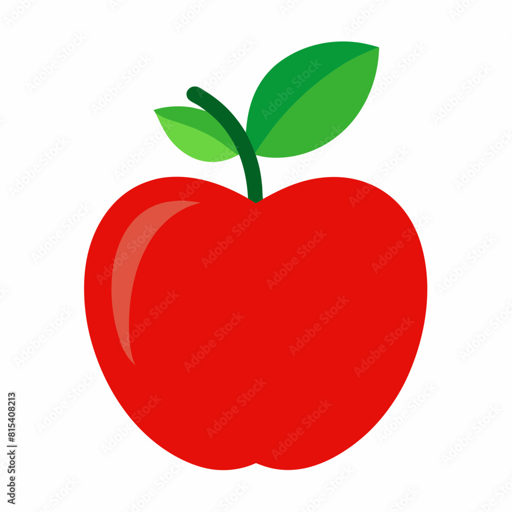 Apple icon vector art silhouette illustration Apple icon vector art silhouette illustration