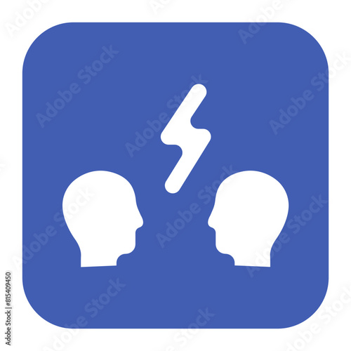 Conflict icon vector image. Can be used for Filmmaking.
