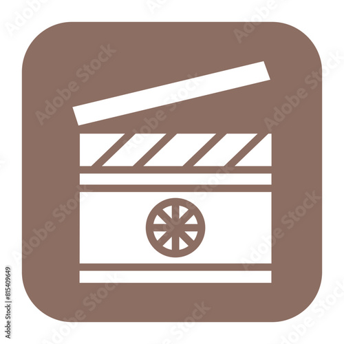 Indie Film icon vector image. Can be used for Filmmaking.