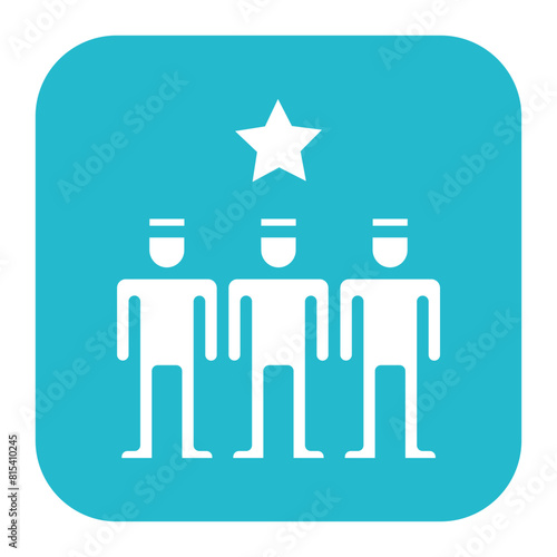 Finalist icon vector image. Can be used for Award Events.