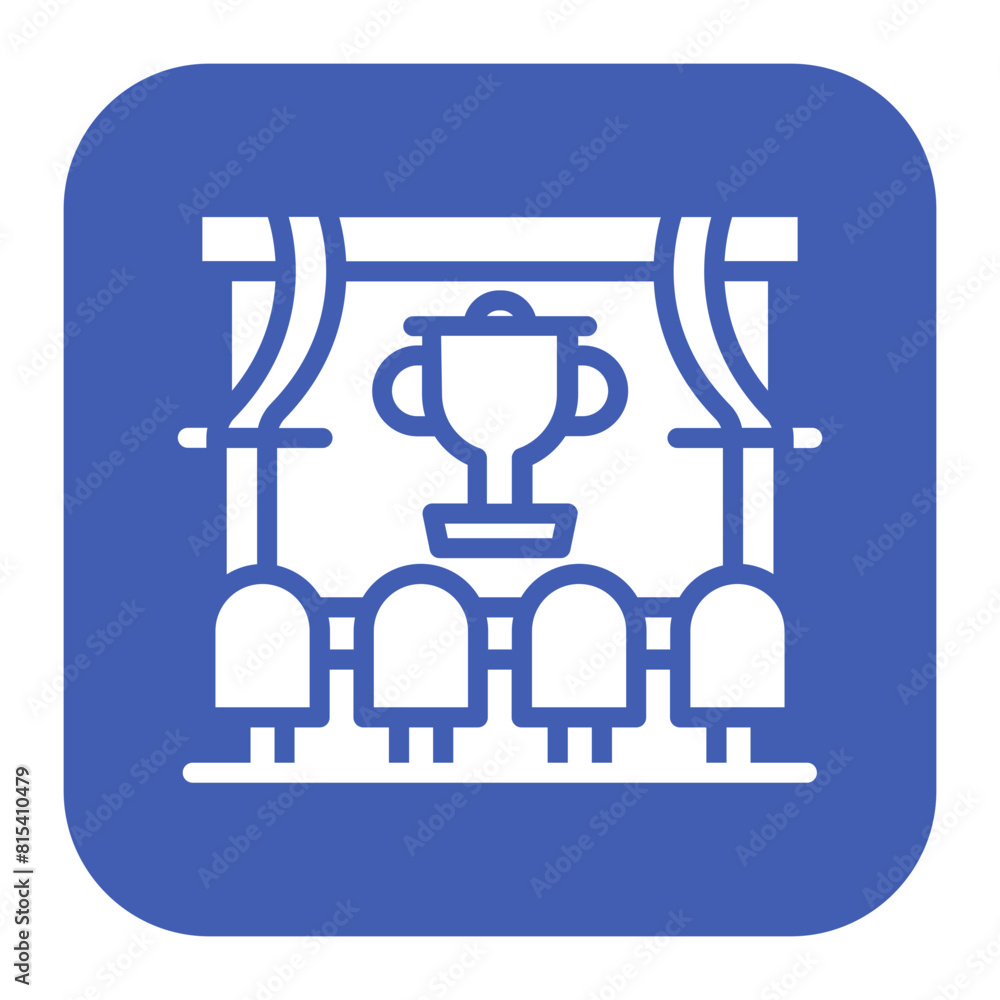 Theater Award icon vector image. Can be used for Award Events. Theater Award icon vector image. Can be used for Award Events.