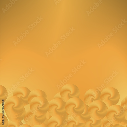 Gradient mesh abstract background. Blurred backdrop with simple muffled colors. Semi normal gold brown glitter dark light standart.