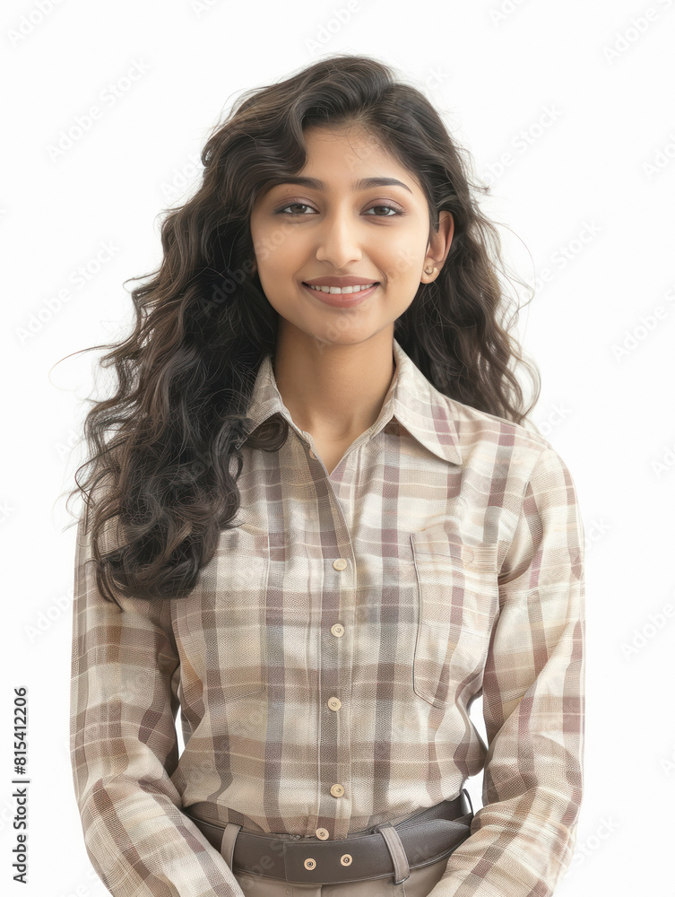Young indian woman giving happy expression Young indian woman giving happy expression