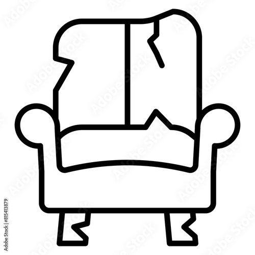 Discomfort vector icon. Can be used for Comfort iconset.