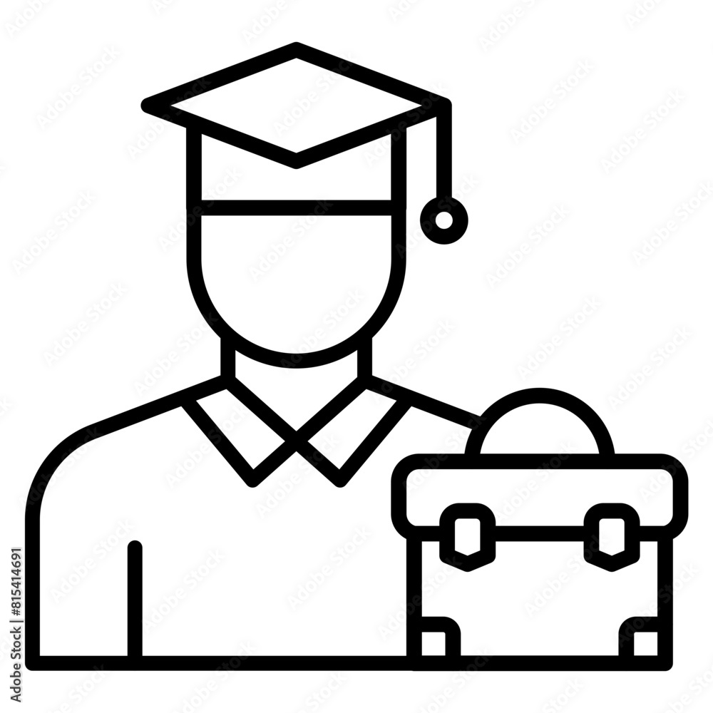 Education vector icon. Can be used for Job Search iconset. Education vector icon. Can be used for Job Search iconset.