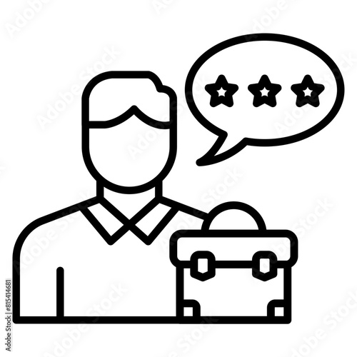 Career Expert vector icon. Can be used for Job Search iconset.