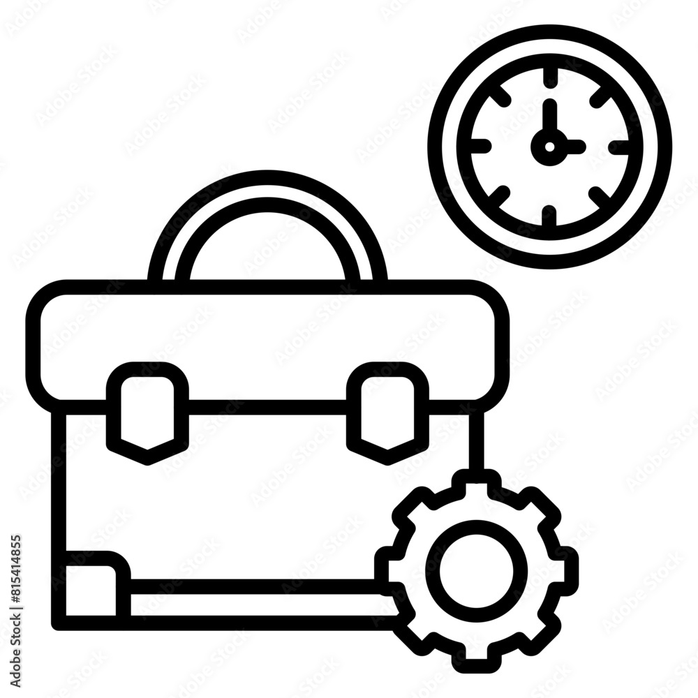 Part Time Job vector icon. Can be used for Job Search iconset. Part Time Job vector icon. Can be used for Job Search iconset.