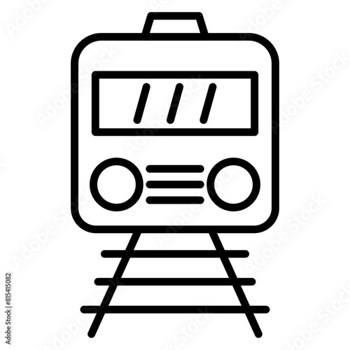 Train vector icon. Can be used for Travel Agency iconset.