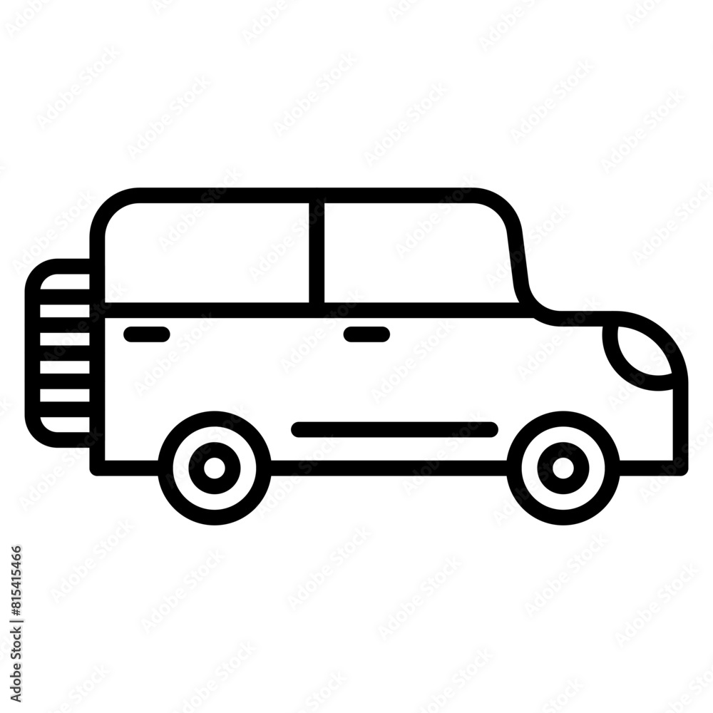 Suv vector icon. Can be used for Car Wash iconset. Suv vector icon. Can be used for Car Wash iconset.