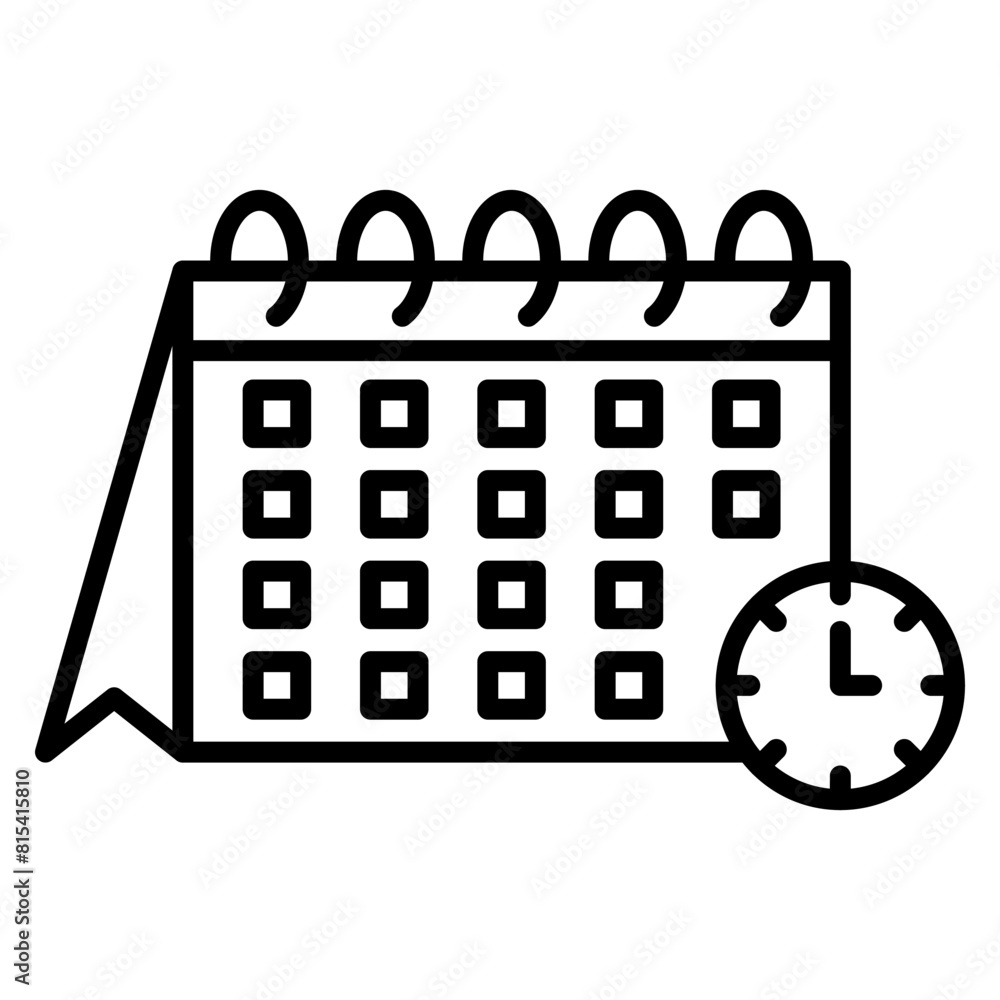 Deadline vector icon. Can be used for Communication and Media iconset. Deadline vector icon. Can be used for Communication and Media iconset.