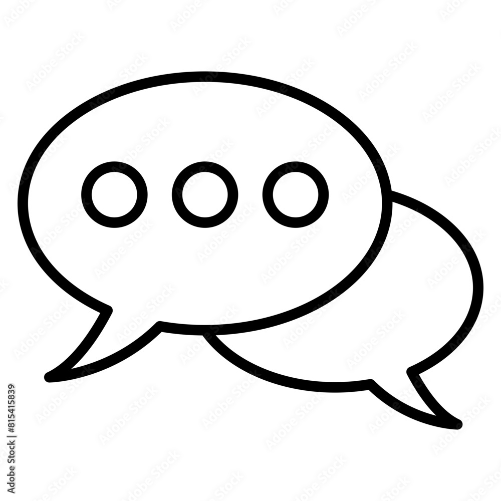 Messaging vector icon. Can be used for Communication and Media iconset. Messaging vector icon. Can be used for Communication and Media iconset.