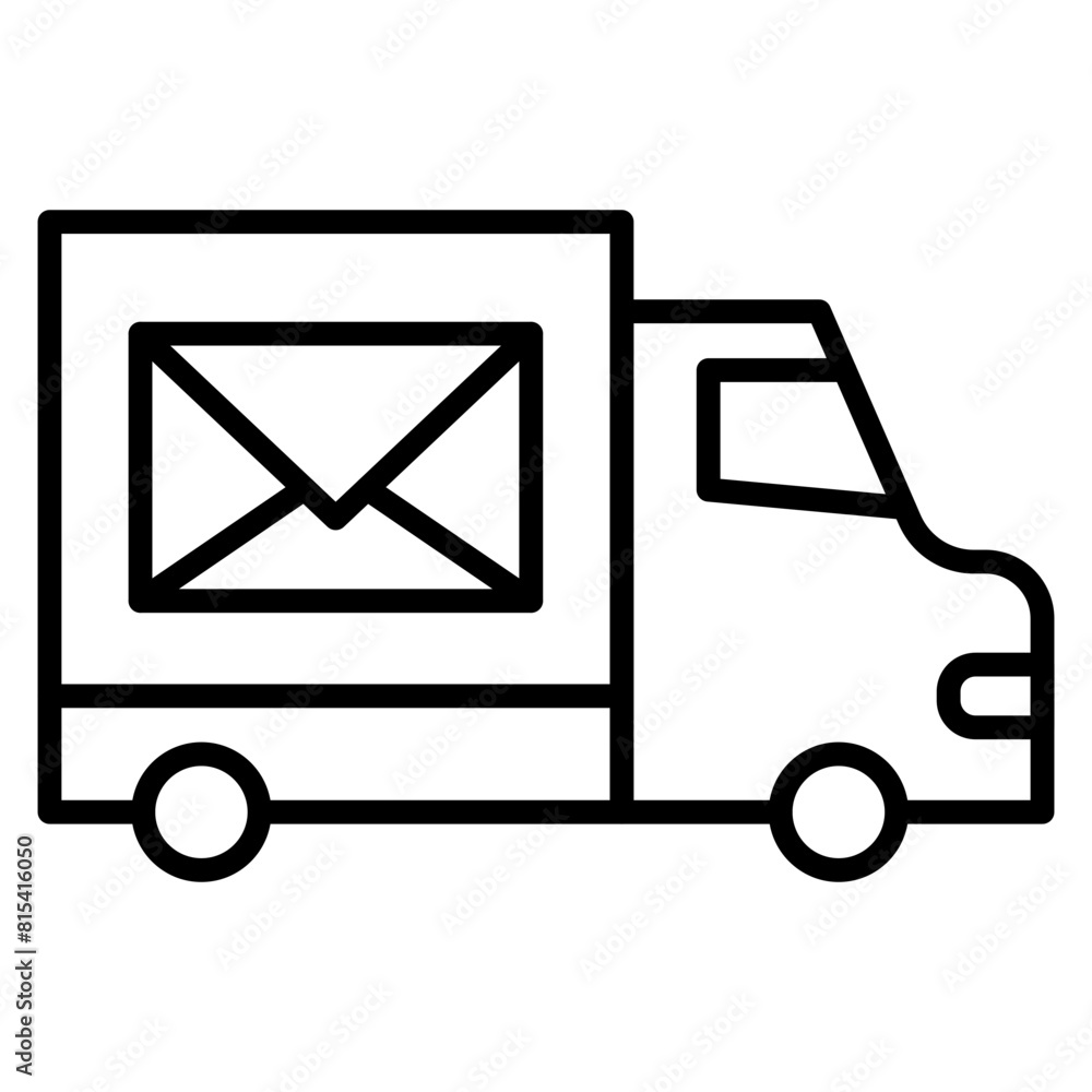 Postal Service vector icon. Can be used for Communication and Media iconset. Postal Service vector icon. Can be used for Communication and Media iconset.