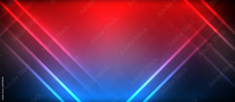 Neon shiny glowing lines background. Vector illustration Neon shiny glowing lines background. Vector illustration