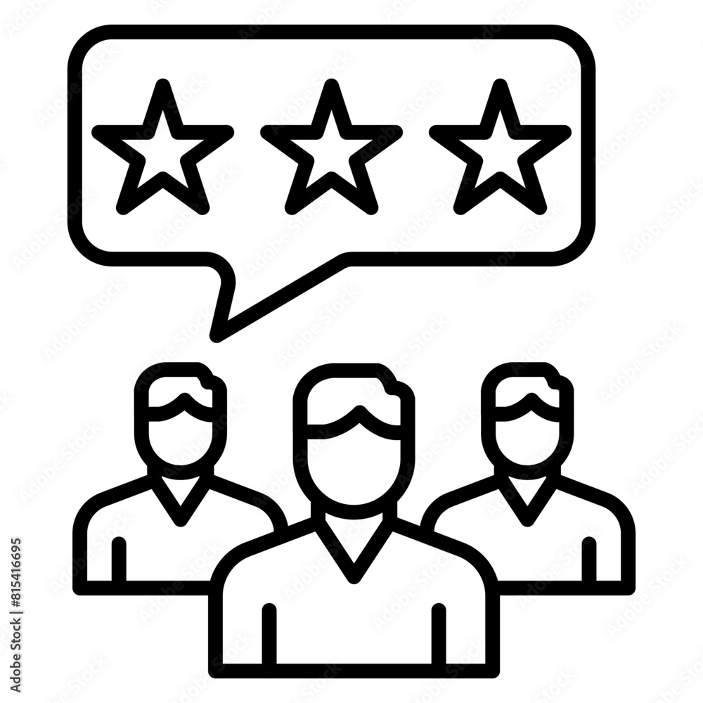 Group Feedback vector icon. Can be used for Customer Feedback iconset. Group Feedback vector icon. Can be used for Customer Feedback iconset.