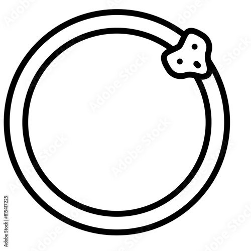 Sobekh vector icon. Can be used for Egypt iconset.