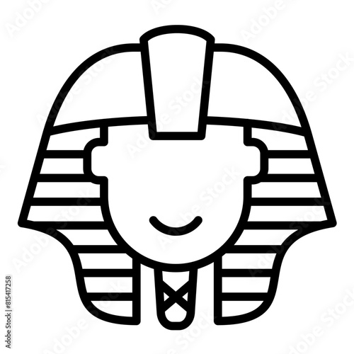 Crook and Fail vector icon. Can be used for Egypt iconset.