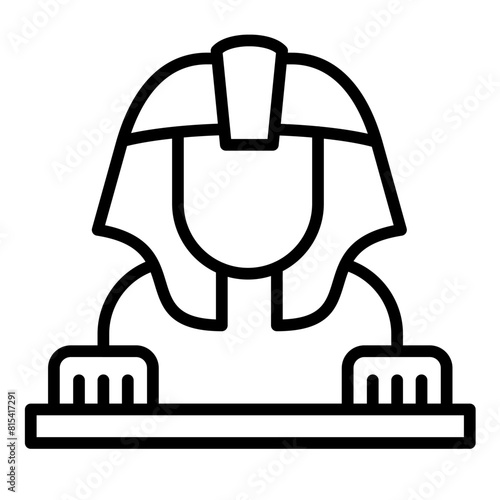 Dromedary vector icon. Can be used for Egypt iconset.