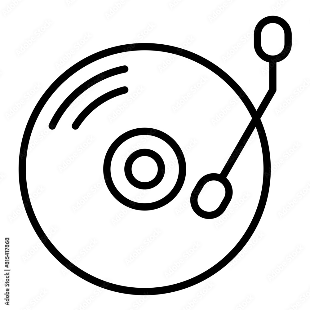 Vinyl vector icon. Can be used for Instrument iconset. Vinyl vector icon. Can be used for Instrument iconset.