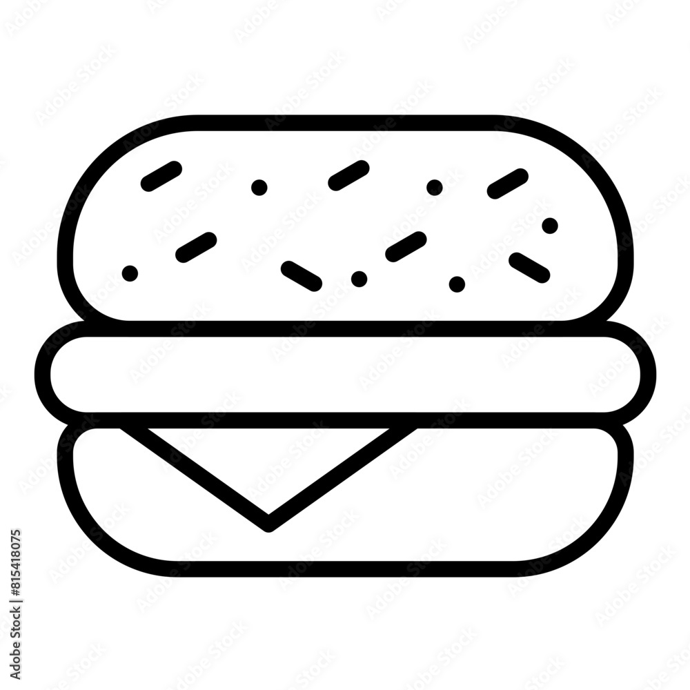 Burger vector icon. Can be used for Bowling iconset. Burger vector icon. Can be used for Bowling iconset.