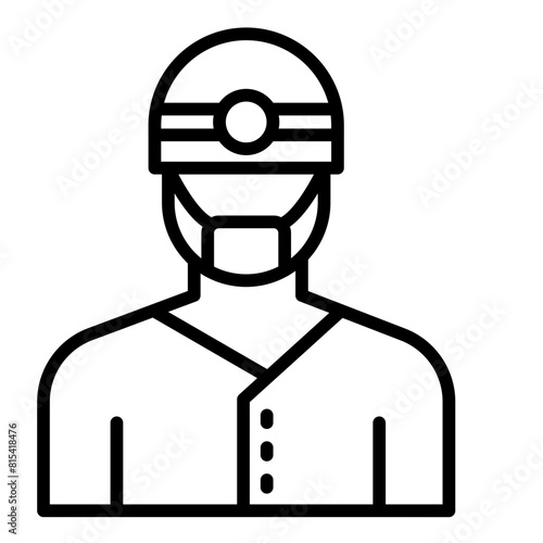 Dental Assistant vector icon. Can be used for Diversity iconset.