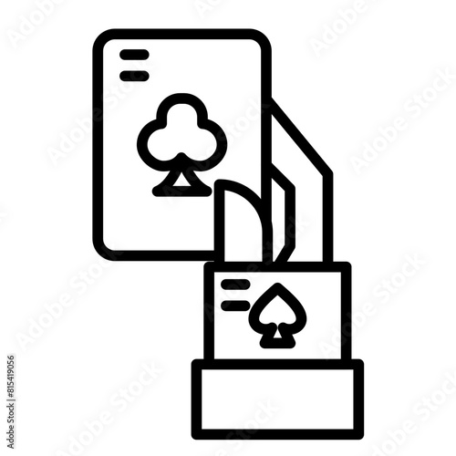 Cheater vector icon. Can be used for Casino iconset.