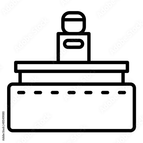 Gas Carburising Furnace vector icon. Can be used for Mettalurgy iconset.