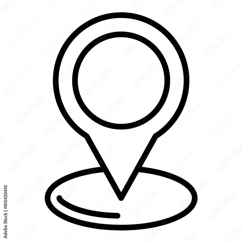 Location pins vector icon. Can be used for Trekking iconset. Location pins vector icon. Can be used for Trekking iconset.