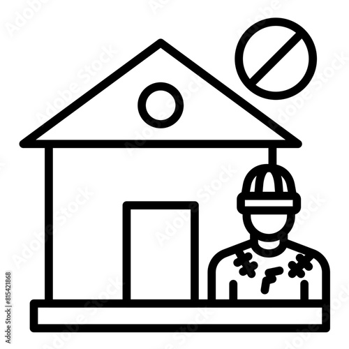 Homeless vector icon. Can be used for Homeless iconset.