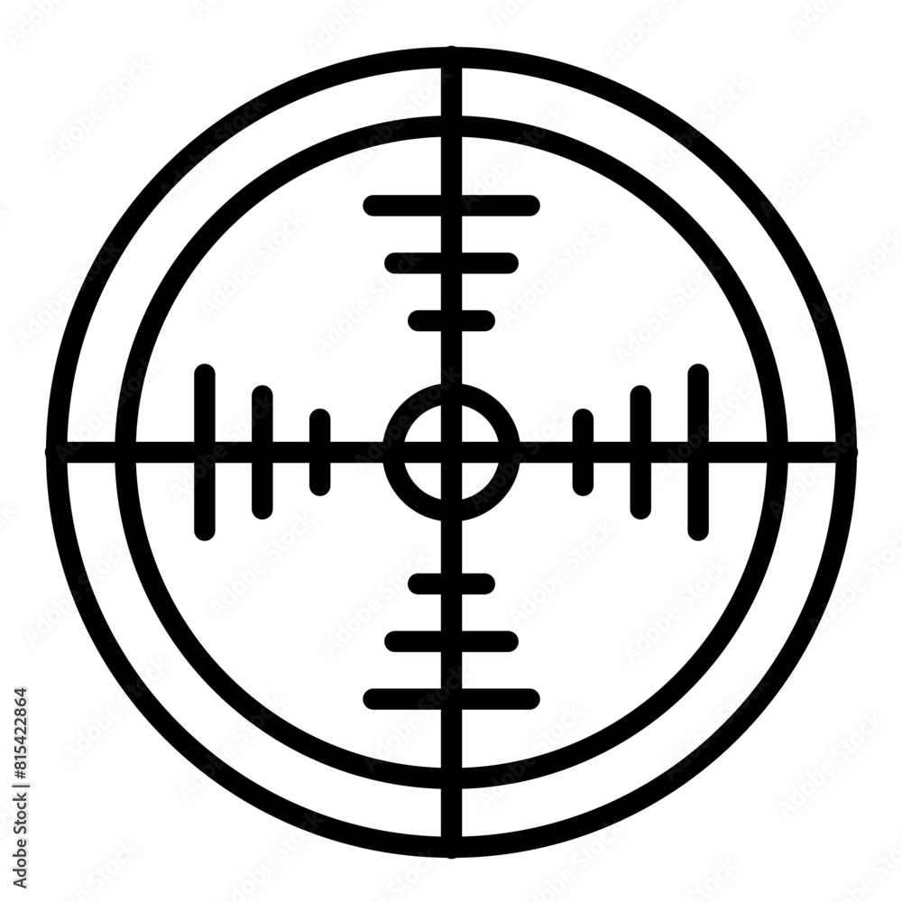 Sniper vector icon. Can be used for Shooting iconset. Sniper vector icon. Can be used for Shooting iconset.