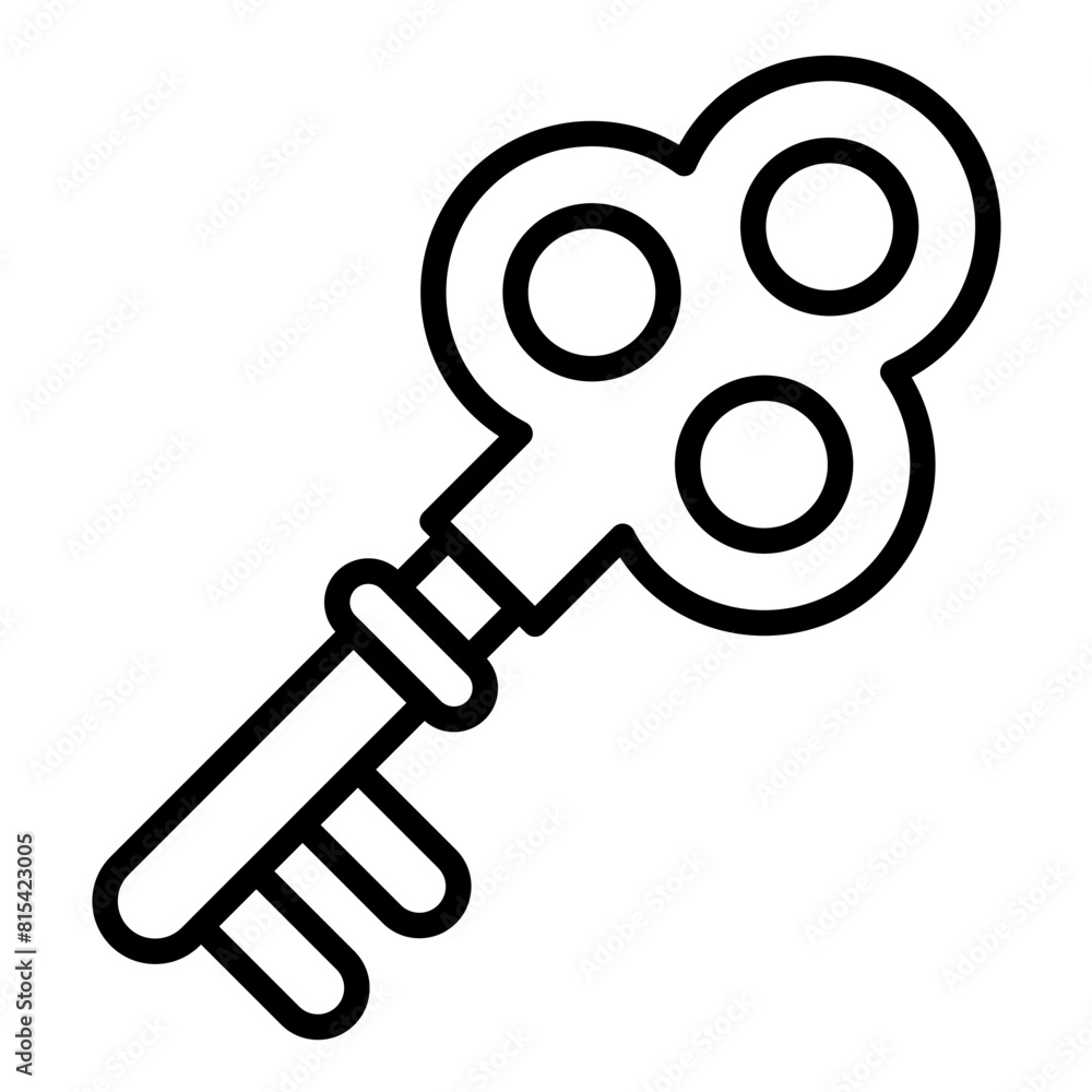 Key vector icon. Can be used for Fairytale iconset. Key vector icon. Can be used for Fairytale iconset.