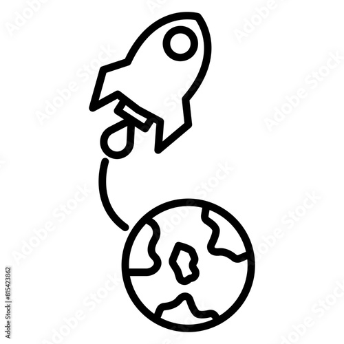 Accelerator Program vector icon. Can be used for Coworking Space iconset.