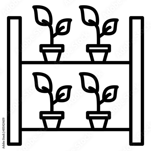 Farming vertical vector icon. Can be used for Agriculture iconset.