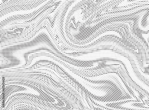 Abstract black and white psychedelic seamless marble pattern with hallucination swirls. Vector liquid monochrome acrylic texture. Flow art. Tie dye simple artistic effect.	