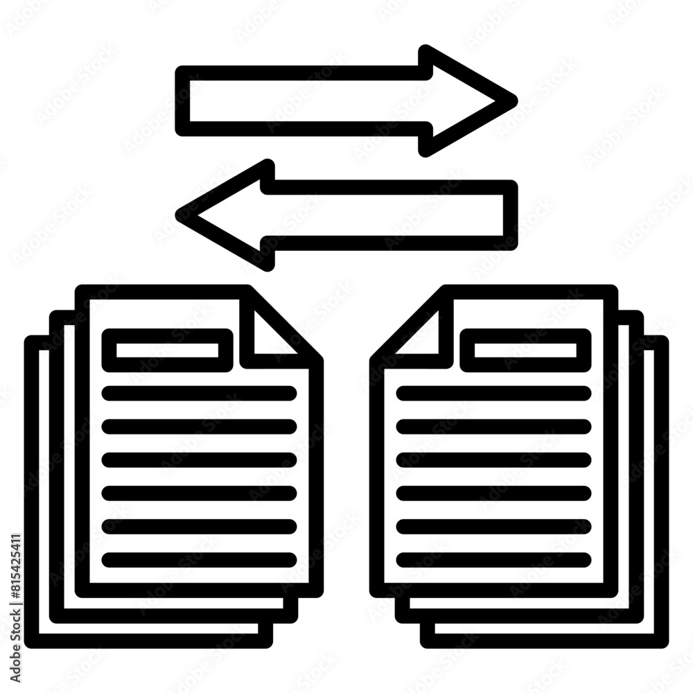 Change vector icon. Can be used for Documents And Files iconset. Change vector icon. Can be used for Documents And Files iconset.