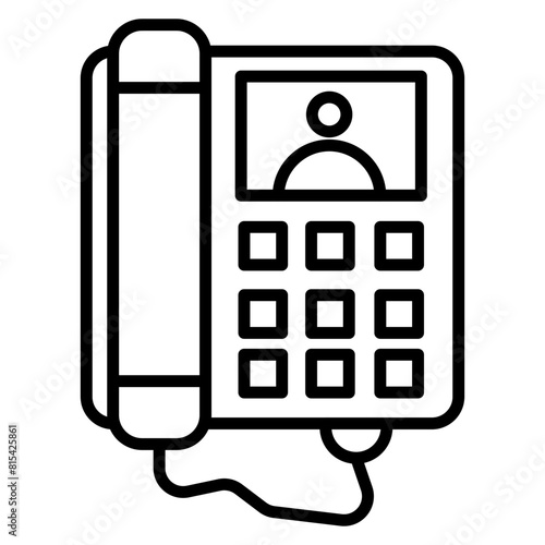 Phone Surveillance vector icon. Can be used for Crime Investigation iconset.