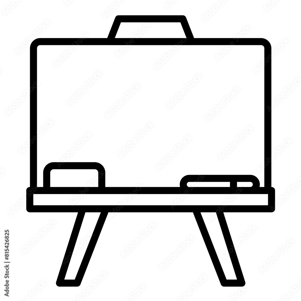 Chalkboard vector icon. Can be used for Business and HR iconset. Chalkboard vector icon. Can be used for Business and HR iconset.
