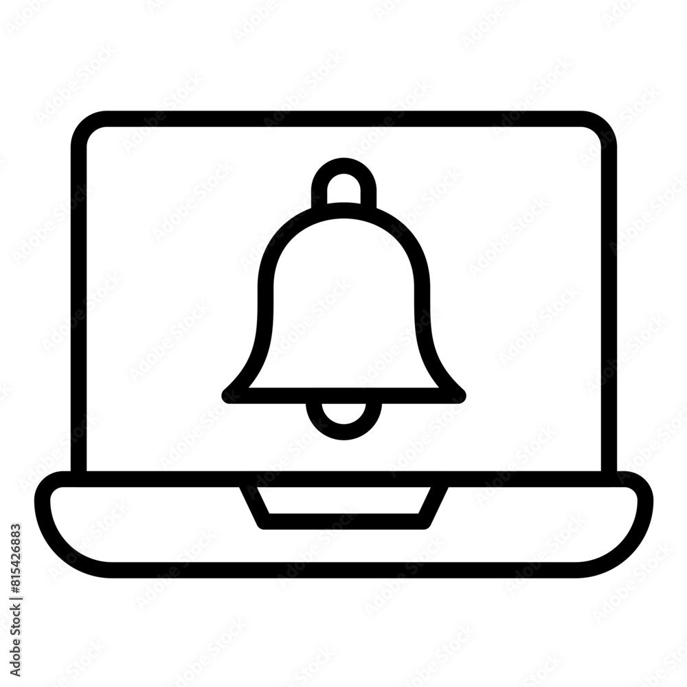 Device Notifications vector icon. Can be used for Digital Retail iconset. Device Notifications vector icon. Can be used for Digital Retail iconset.