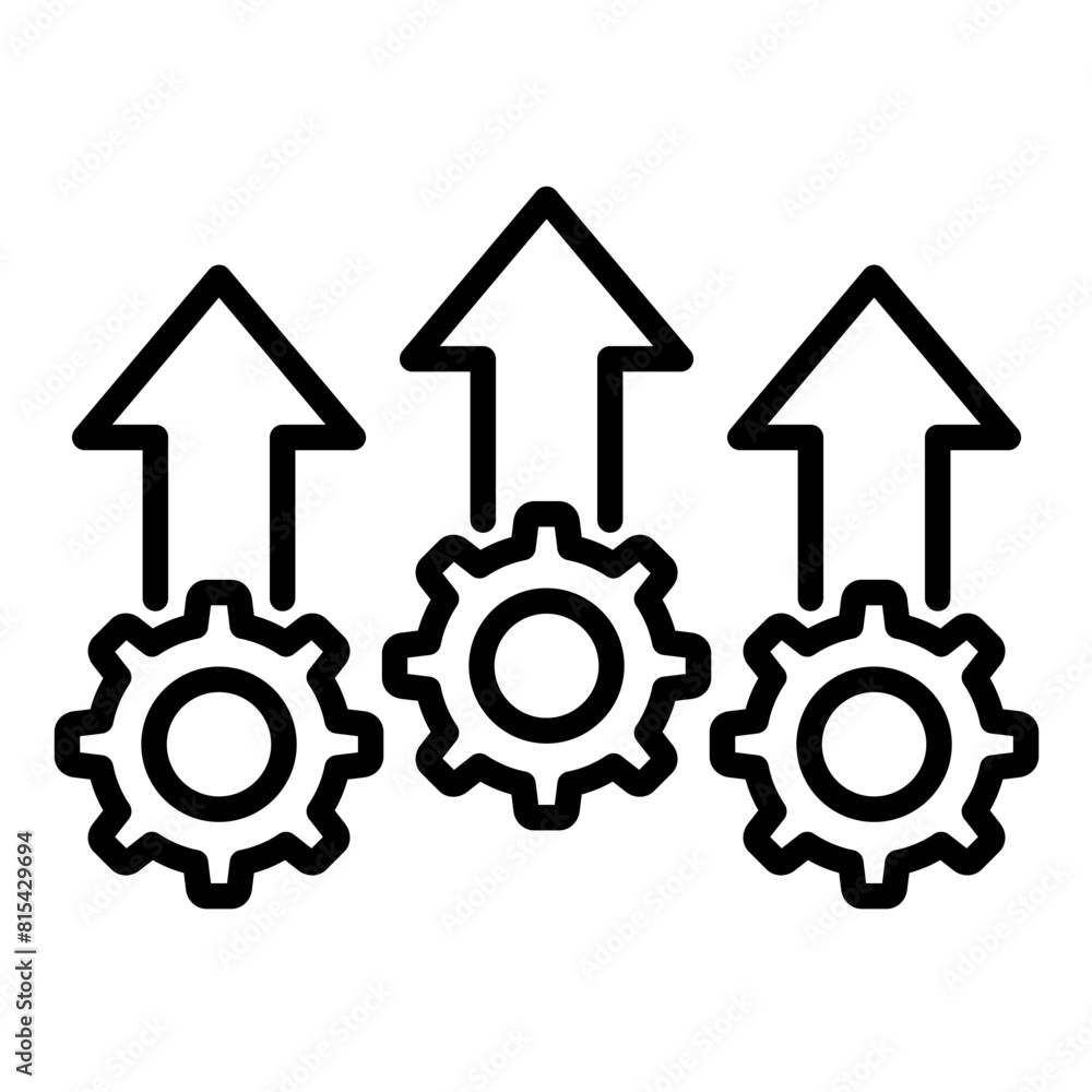 Operational Excellence vector icon. Can be used for Business Performance iconset. Operational Excellence vector icon. Can be used for Business Performance iconset.