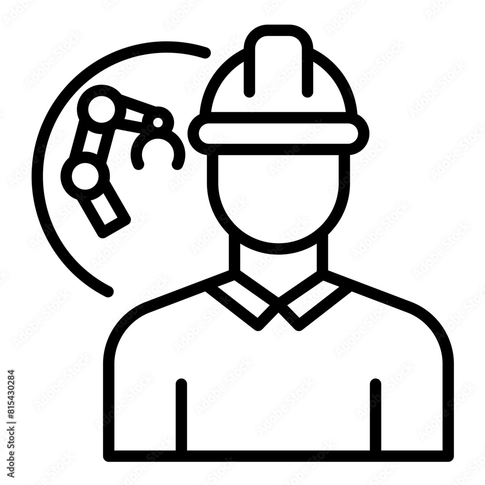 Industrial Engineering vector icon. Can be used for Mass Production iconset. Industrial Engineering vector icon. Can be used for Mass Production iconset.